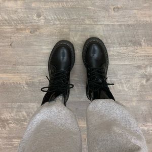 Black Jadon Platform Dr Martens